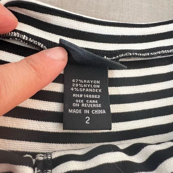 Torrid Black & White Stripe Sweetheart Knit Cami size 2x - Picture 11 of 13